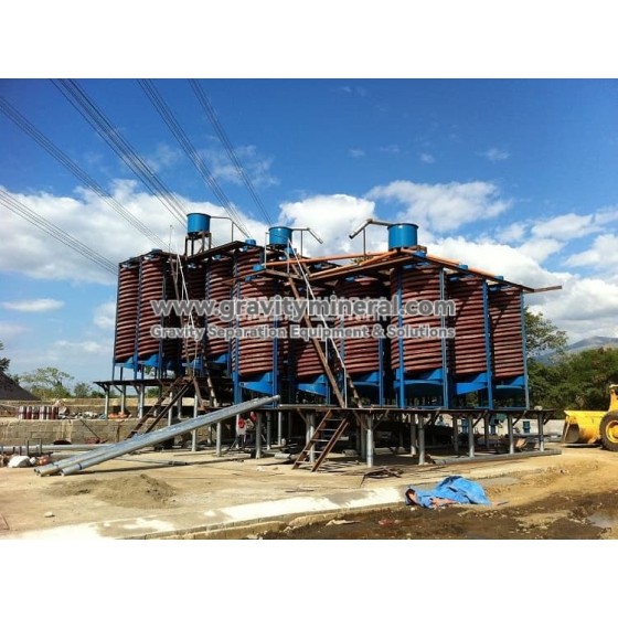 Alluviale Chromerzveredelungslösung (Schwerkraft + Magnetische Trennung)